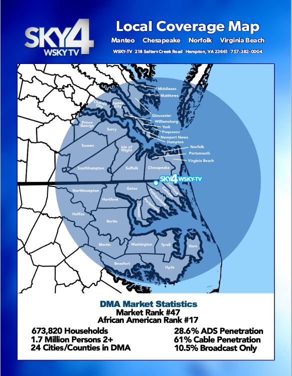 COVERAGE MAP 2017-2018