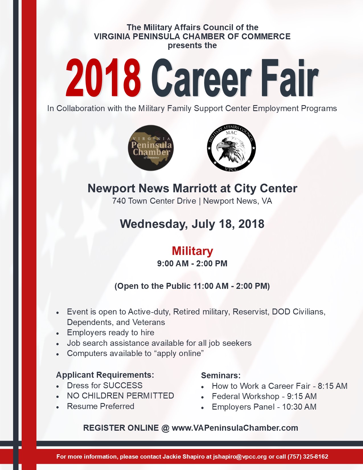 job v career fair 2018