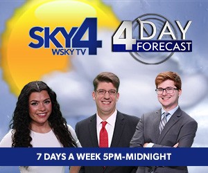 SKY4 Weather Team - 4 Day Forecast Display Ad