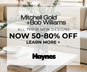 Haynes Furniture Mitchell Gold & Bob Williams Ad